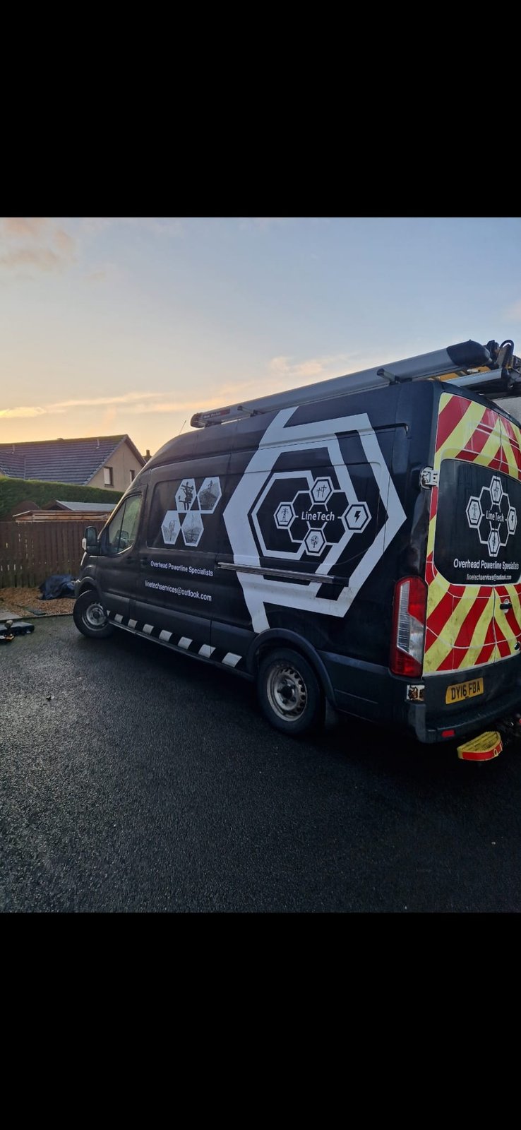 LineTech fleet vehicle