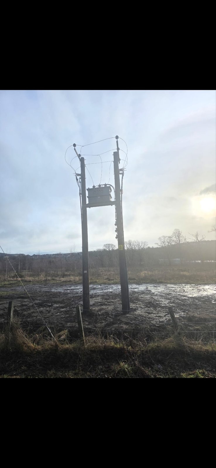 Transformer pole maintenance